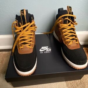 Nike Air Force 1 High Tops Lunar Duckboot size 11